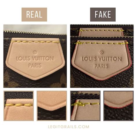 hiw to spot a fake lv bag